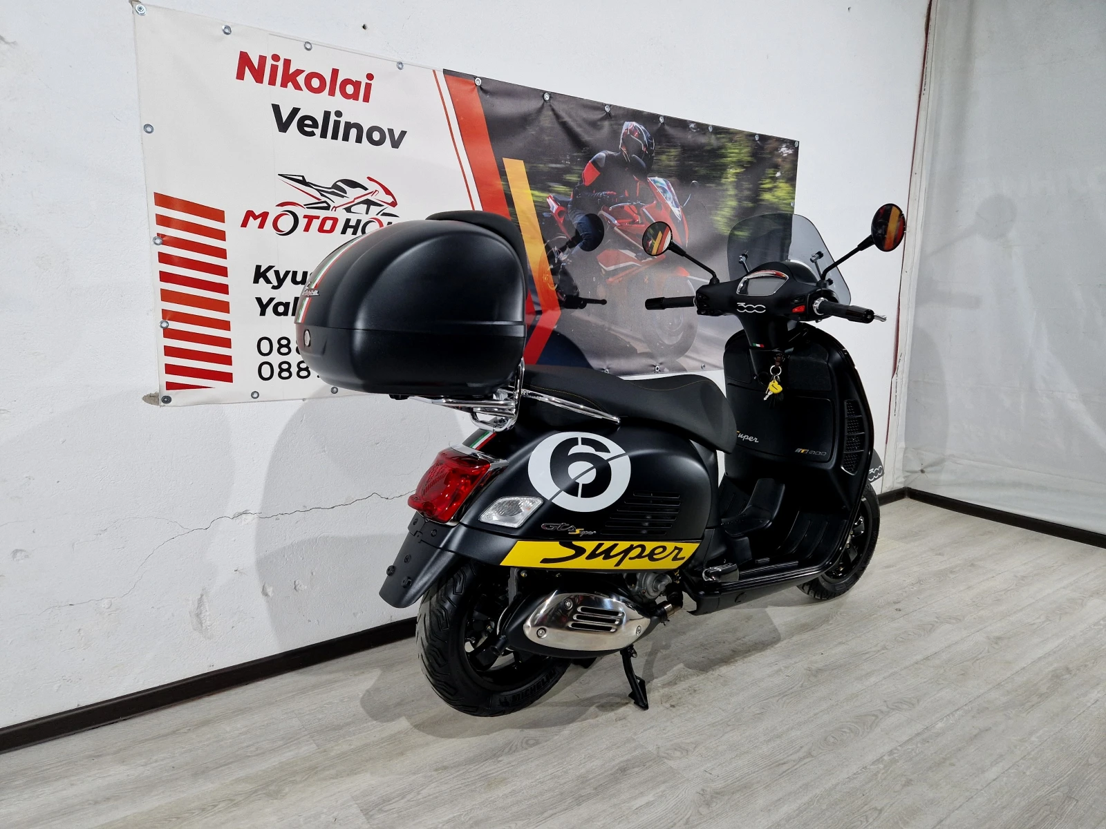Vespa GTS Super 300cc 2023г.!6873км!Hoв!, снимка 14 - Мотоциклети и мототехника - 52506321
