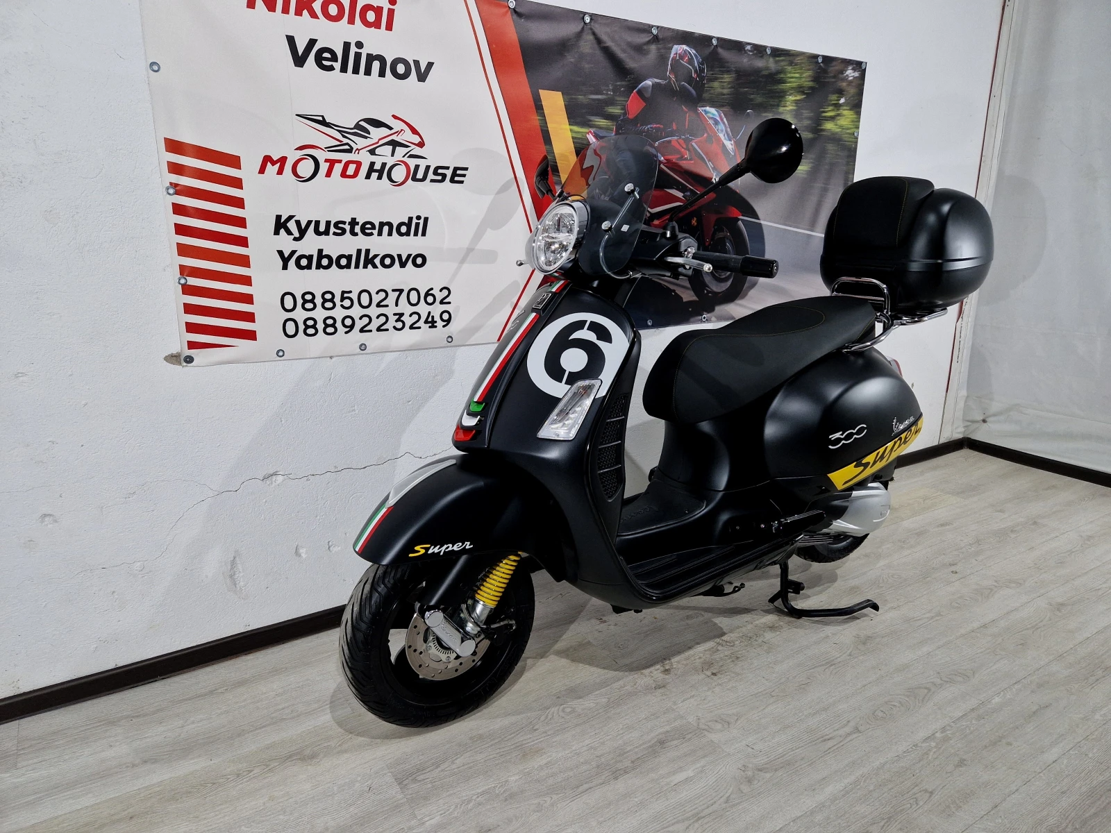 Vespa GTS Super 300cc 2023г.!6873км!Hoв!, снимка 6 - Мотоциклети и мототехника - 52506321