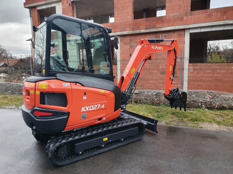 Багер Kubota KX027-4, снимка 6 - Индустриална техника - 40397933