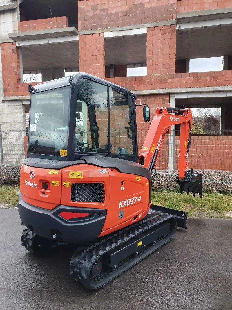 Багер Kubota KX027-4, снимка 5 - Индустриална техника - 40397933