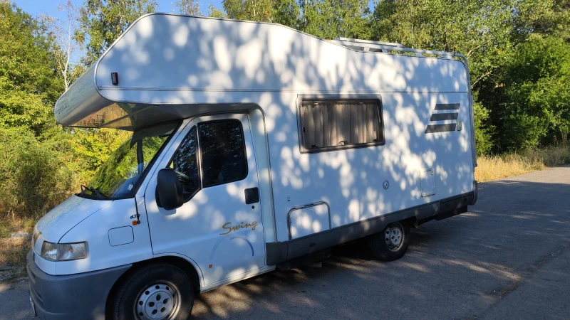 Кемпер HYMER / ERIBA Ducato 2.8 ieTD klima, снимка 2 - Каравани и кемпери - 48795644