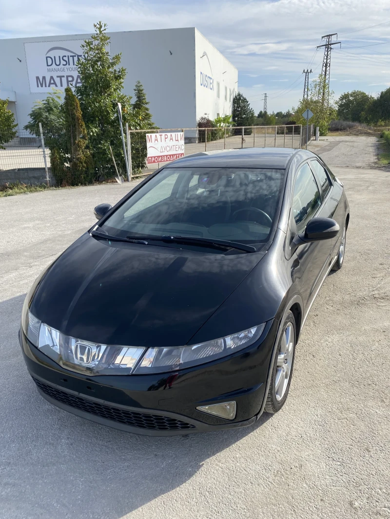 Honda Civic 1.8 Бензин + газ, снимка 1 - Автомобили и джипове - 47318195