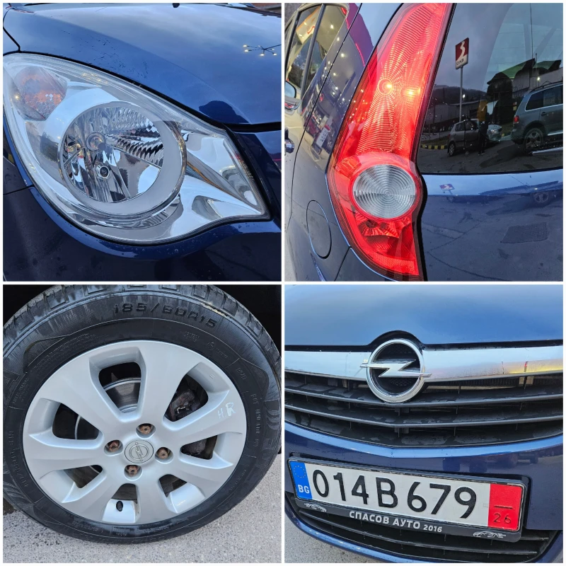 Opel Agila 1.2 Klima/125000 km/ Топ състояние, снимка 17 - Автомобили и джипове - 48299700