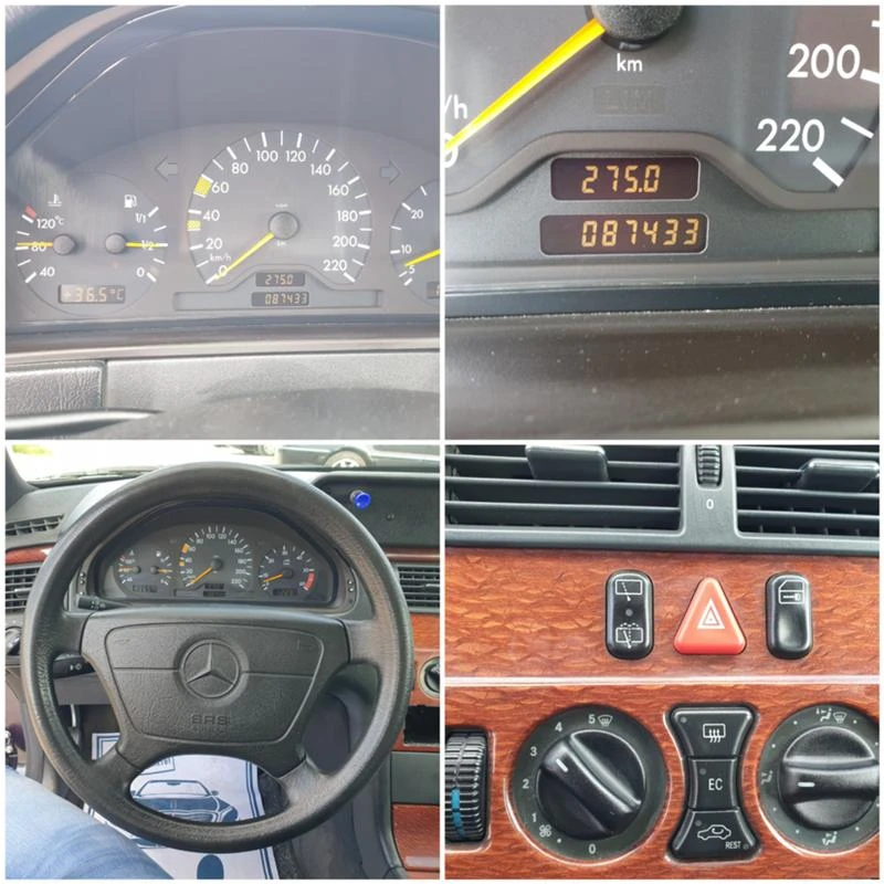 Mercedes-Benz E 250 2.5TDI 20V .113кс .4+ 1 Места.87000хил км  , снимка 15 - Автомобили и джипове - 37115096