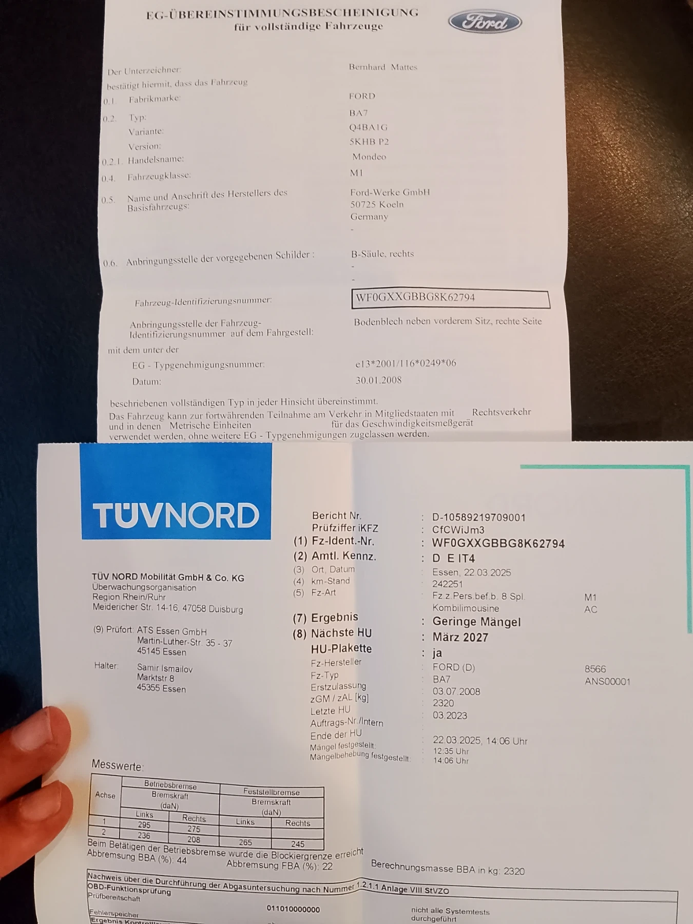 Ford Mondeo 2.2TDCI, снимка 14 - Автомобили и джипове - 53946582