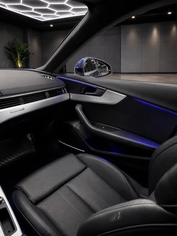 Audi A5 TECHNIK* B&O* DISTRONIC* AMBIENT* ОБДУХВАНЕ* ШИБИД, снимка 10 - Автомобили и джипове - 54782458