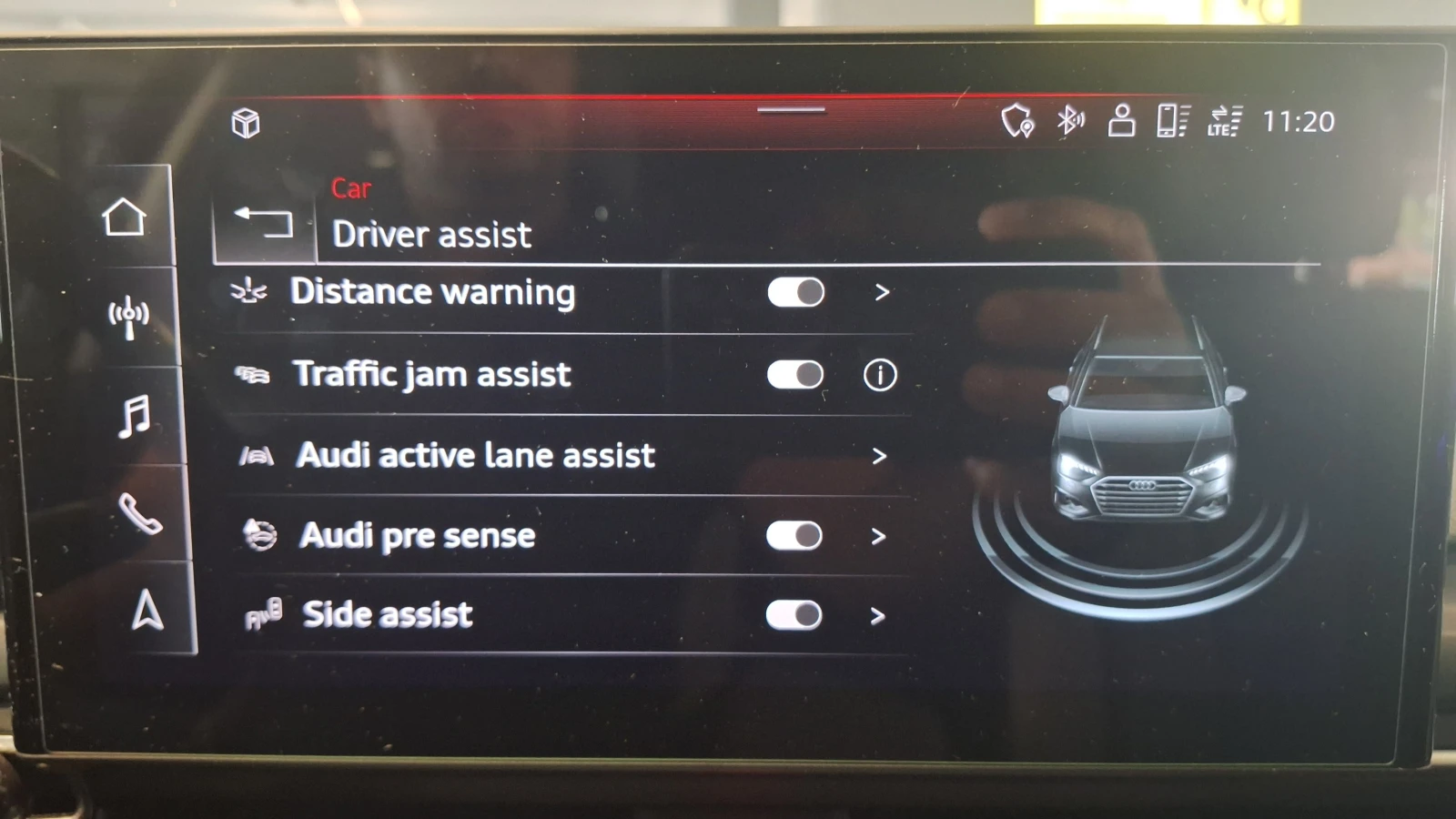 Audi A4 Advanced* ACC* CAM360* Virtual* Head-up* Matrix LE, снимка 6 - Автомобили и джипове - 55751557