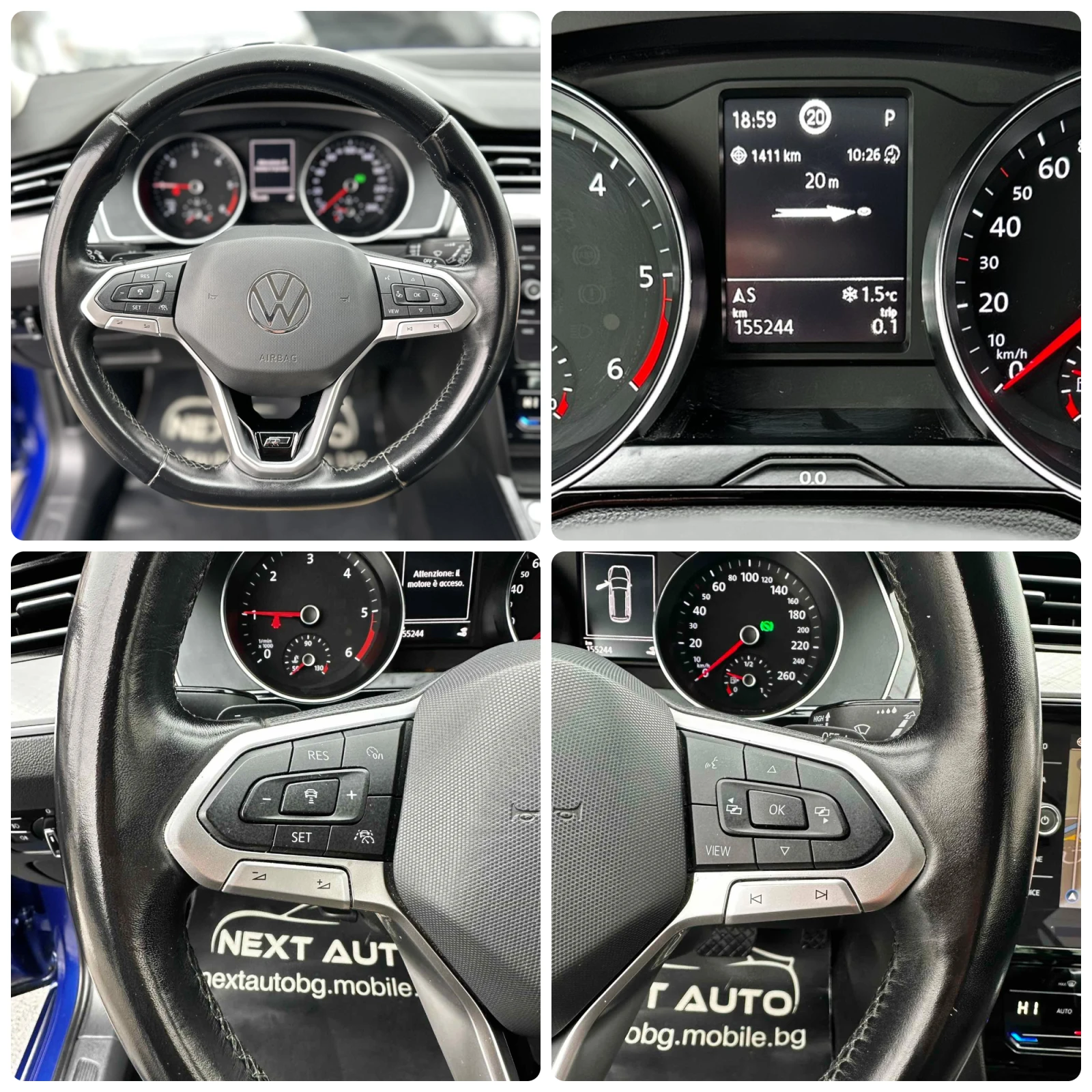 VW Passat 2.0TDI 150HP R-LINE DISTRONIC EU6D-ISC | Mobile.bg � ����������� 13