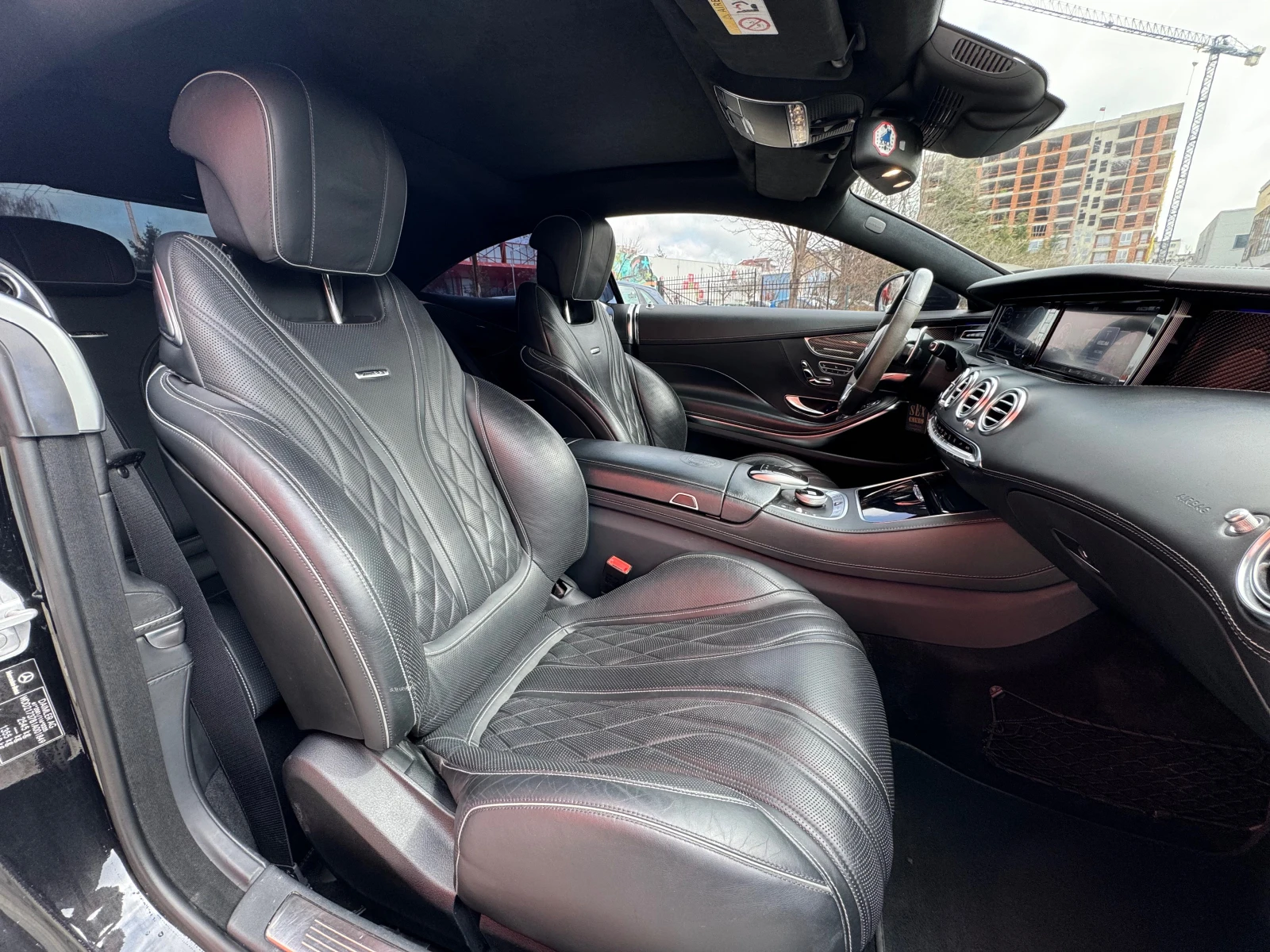 Mercedes-Benz S 63 AMG swarovski, снимка 9 - Автомобили и джипове - 53809226