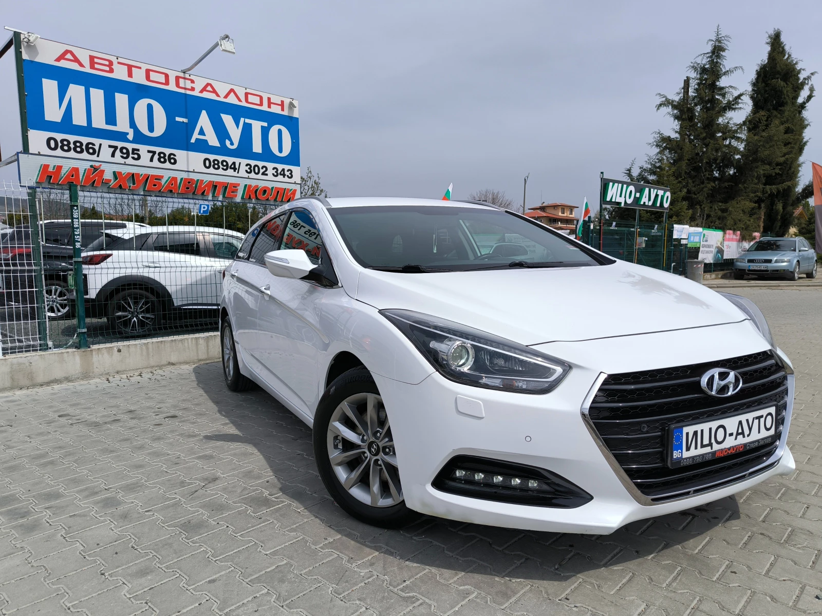 Hyundai I40 1, 7-140к.с.АВТОМАТ, НАВИ, КАМЕРА, LED, FACELiFT, , снимка 8 - Автомобили и джипове - 54113248