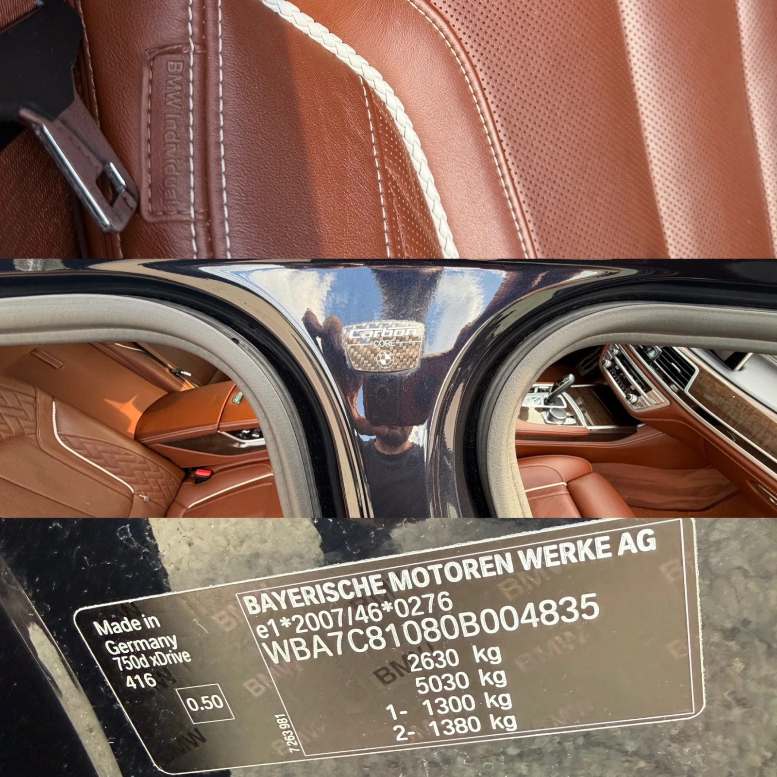 BMW 750 D M sport xDrive/������ 360/RSE/HuD/���������/Las | Mobile.bg � ����������� 10