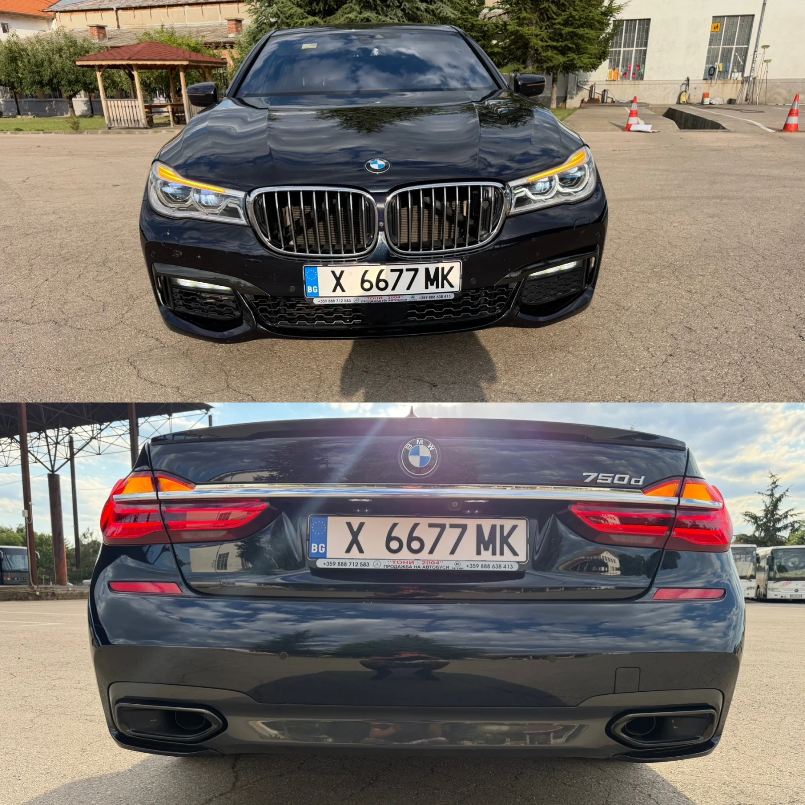 BMW 750 D M sport xDrive/������ 360/RSE/HuD/���������/Las | Mobile.bg � ����������� 4