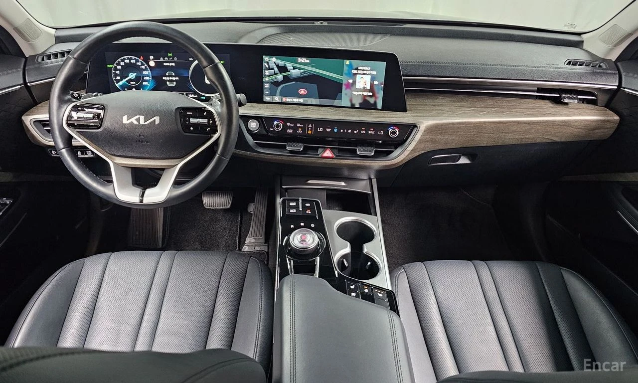 Kia K8 HYBRID* NOBLESSE* ПОДГРЕВ* ОБДУХВАНЕ* LANE* ASSIST, снимка 7 - Автомобили и джипове - 54577389