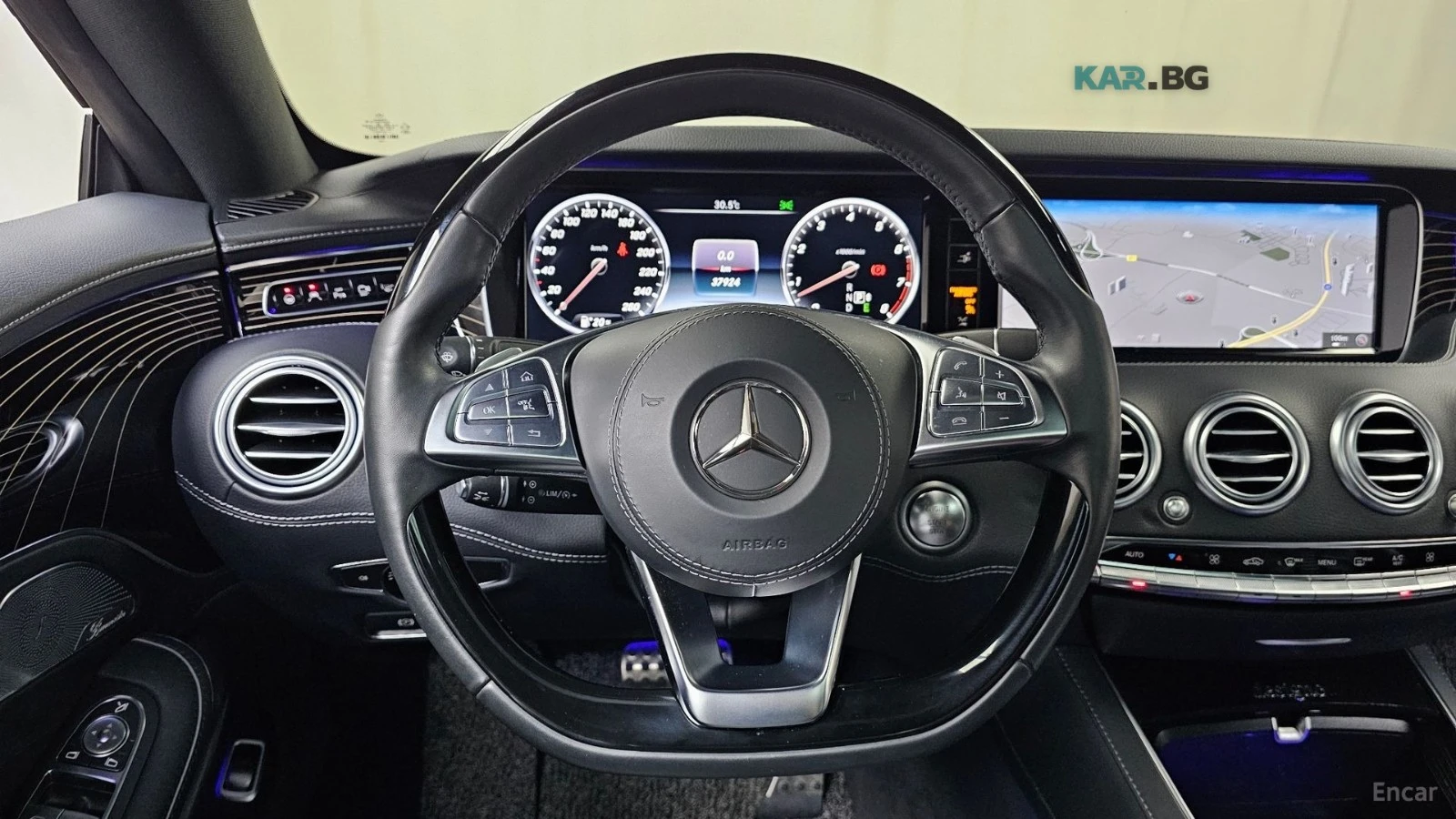 Mercedes-Benz S 400 4MATIC COUPE* HUD* КОЖА* ОБДУХВ* 360* МАСАЖ, снимка 12 - Автомобили и джипове - 55299381