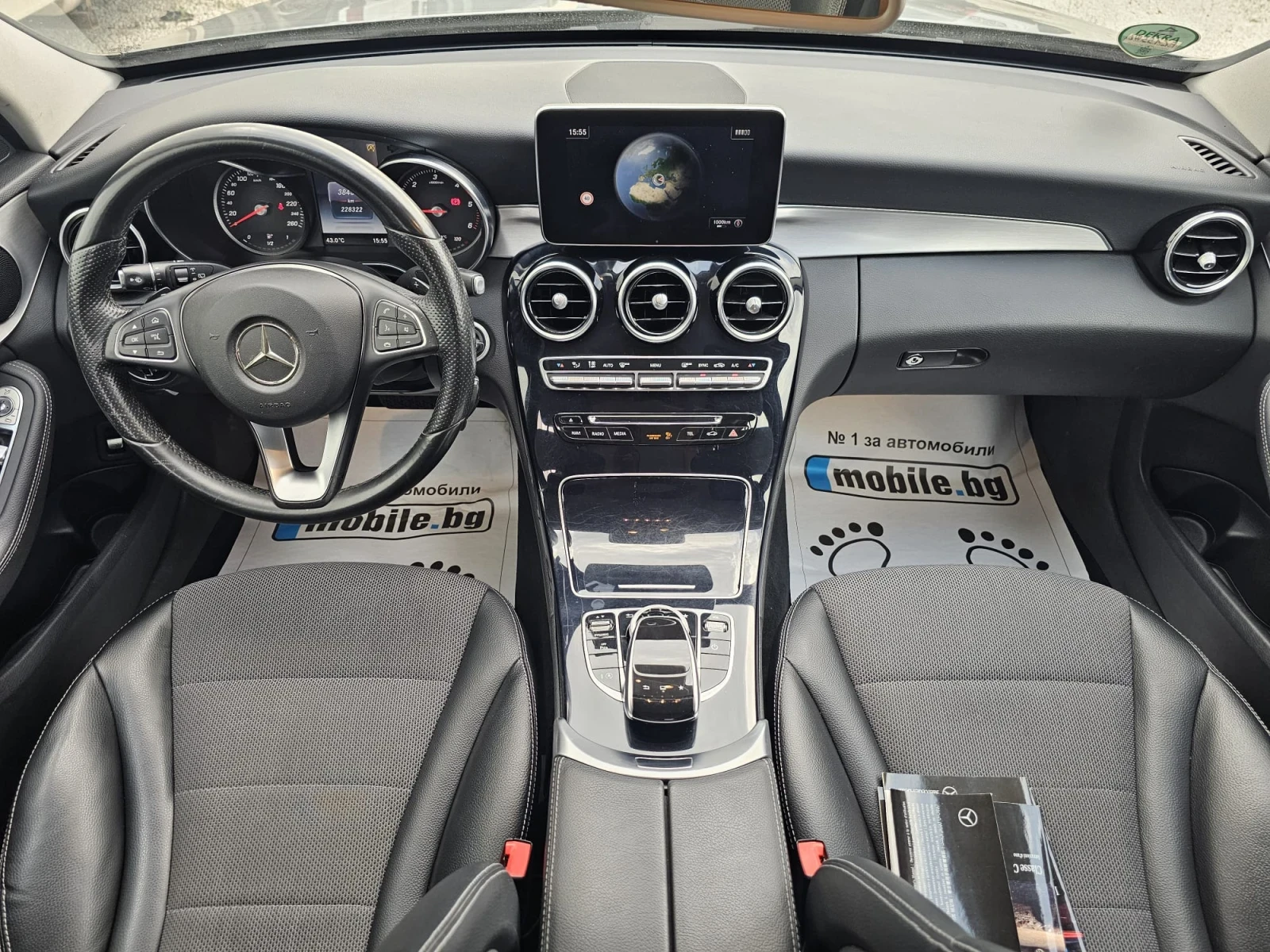 Mercedes-Benz C 220 AMG LINE/4Matic/ПЪЛНА СЕРВИЗНА ИСТОРИЯ , снимка 8 - Автомобили и джипове - 55317477