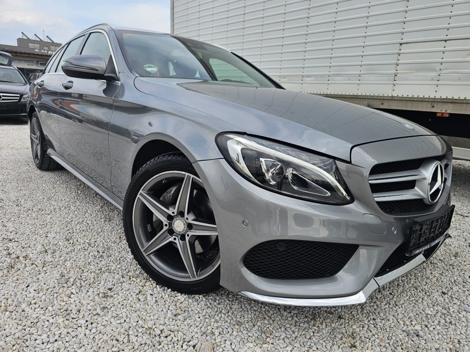 Mercedes-Benz C 220 AMG LINE/4Matic/ПЪЛНА СЕРВИЗНА ИСТОРИЯ , снимка 2 - Автомобили и джипове - 55317477