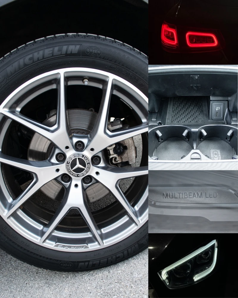 Mercedes-Benz GLC 220 d/300d/AMG/Multibeam/Burmester/СервизнаИстория, снимка 11 - Автомобили и джипове - 52572594