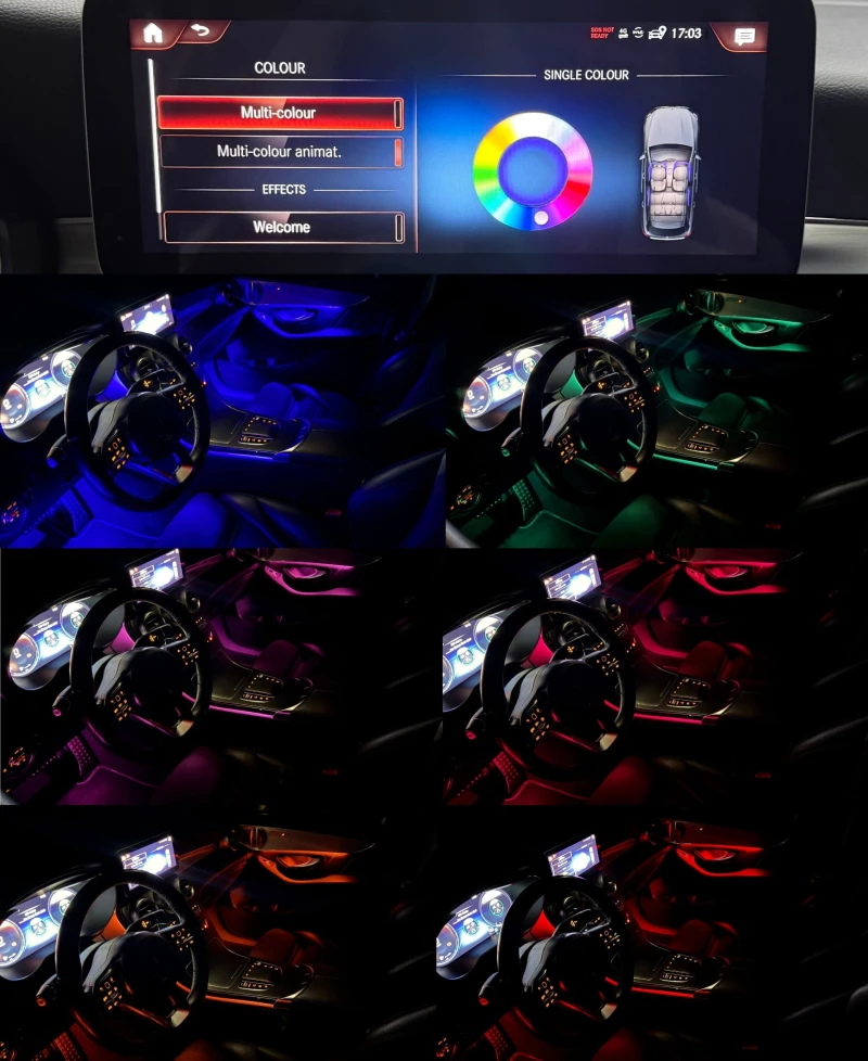 Mercedes-Benz GLC 220 d/300d/AMG/Multibeam/Burmester/СервизнаИстория, снимка 15 - Автомобили и джипове - 52572594