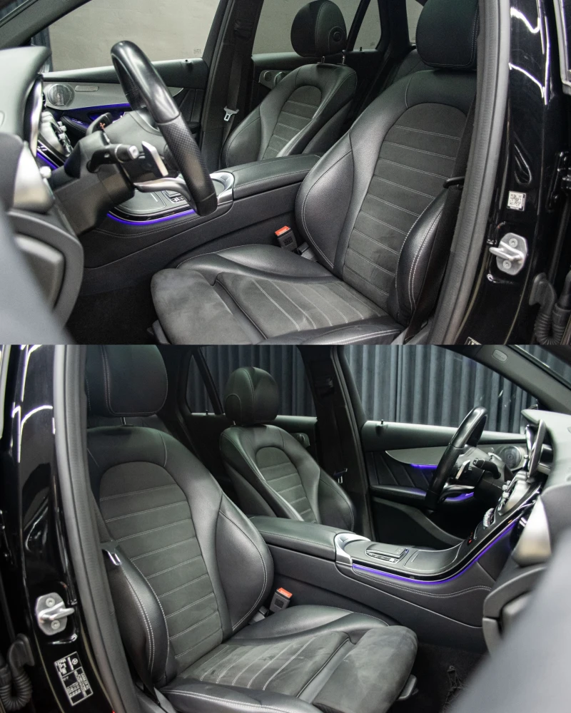 Mercedes-Benz GLC 220 d/300d/AMG/Multibeam/Burmester/СервизнаИстория, снимка 7 - Автомобили и джипове - 52572594