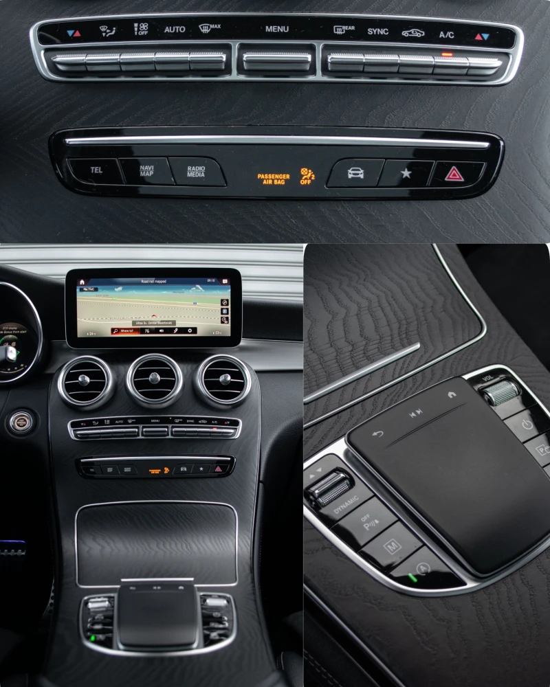 Mercedes-Benz GLC 220 d/300d/AMG/Multibeam/Burmester/СервизнаИстория, снимка 10 - Автомобили и джипове - 52572594