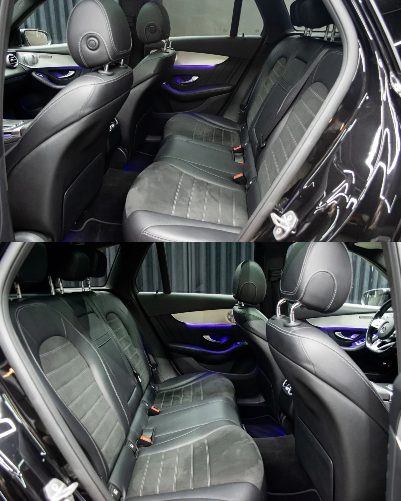 Mercedes-Benz GLC 220 d/300d/AMG/Multibeam/Burmester/СервизнаИстория, снимка 8 - Автомобили и джипове - 52572594