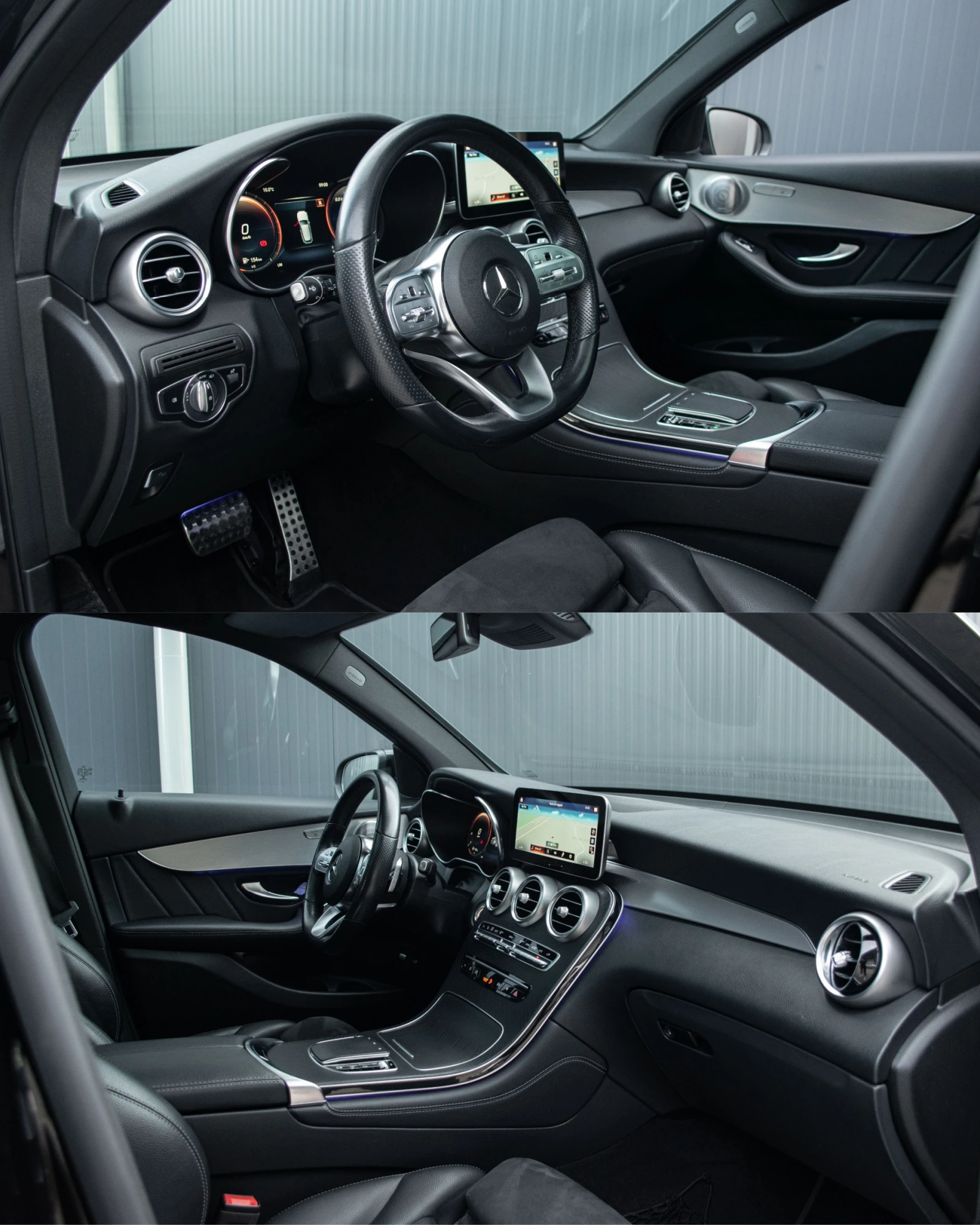 Mercedes-Benz GLC 220 d/300d/AMG/Multibeam/Burmester/СервизнаИстория - изображение 6