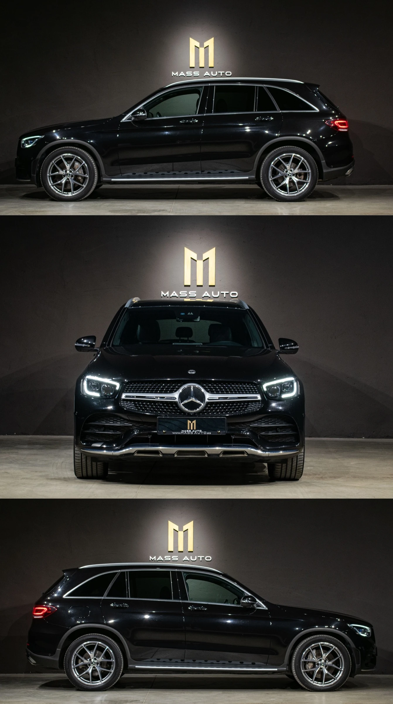 Mercedes-Benz GLC 220 d/300d/AMG/Multibeam/Burmester/СервизнаИстория - изображение 2