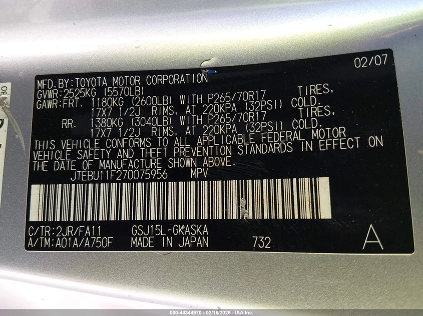 Toyota Fj cruiser 4.0l, снимка 9 - Автомобили и джипове - 53941312