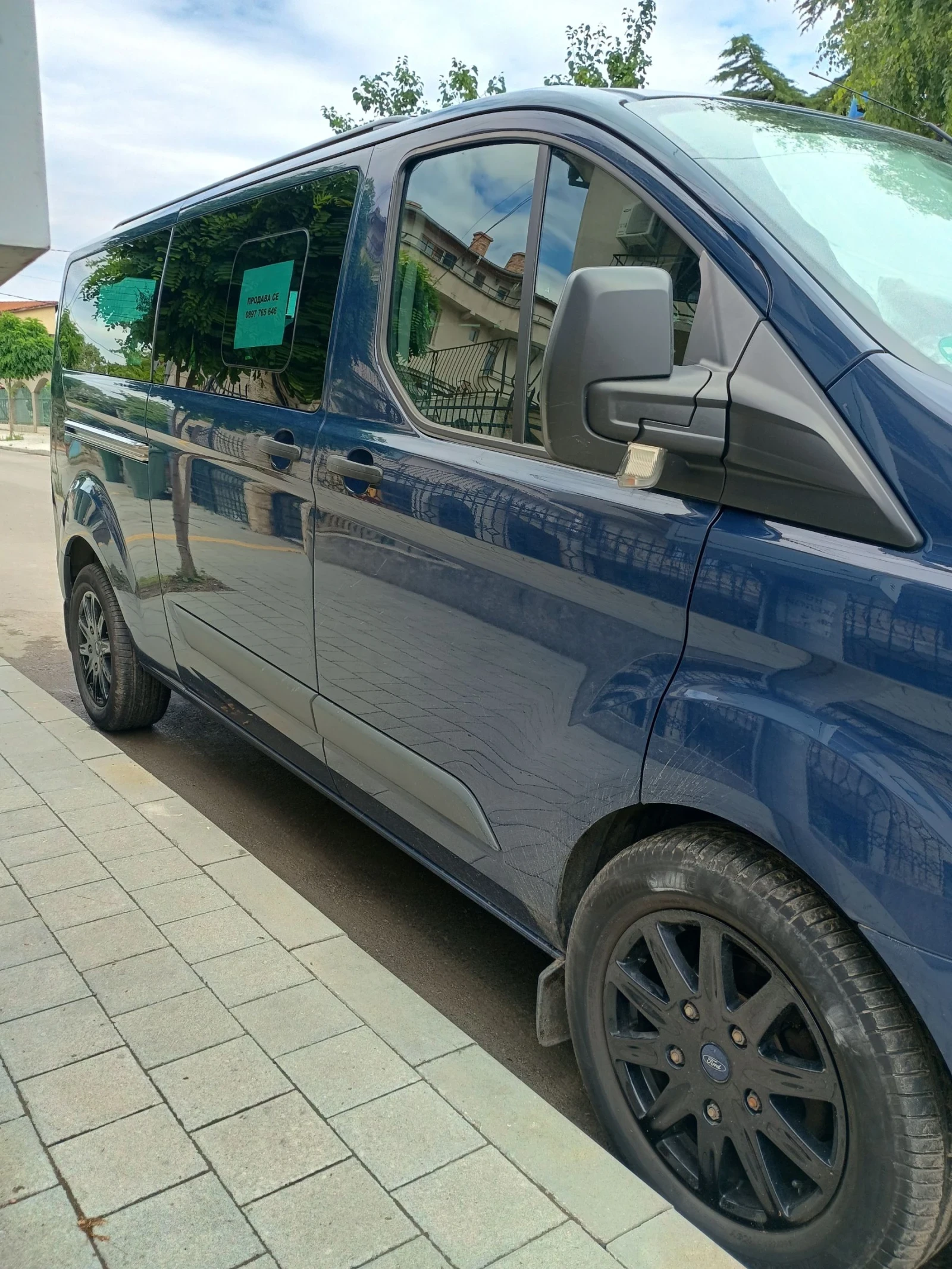 Ford Transit Custom 8+ 1, снимка 8 - Бусове и автобуси - 55176201