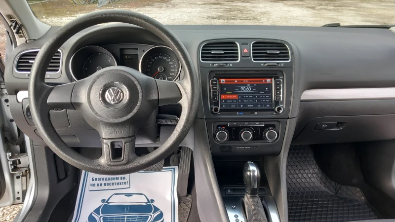 VW Golf 1.6TDI-АВТОМАТИК/ВНОС ГЕРМАНИЯ , снимка 9 - Автомобили и джипове - 49366578