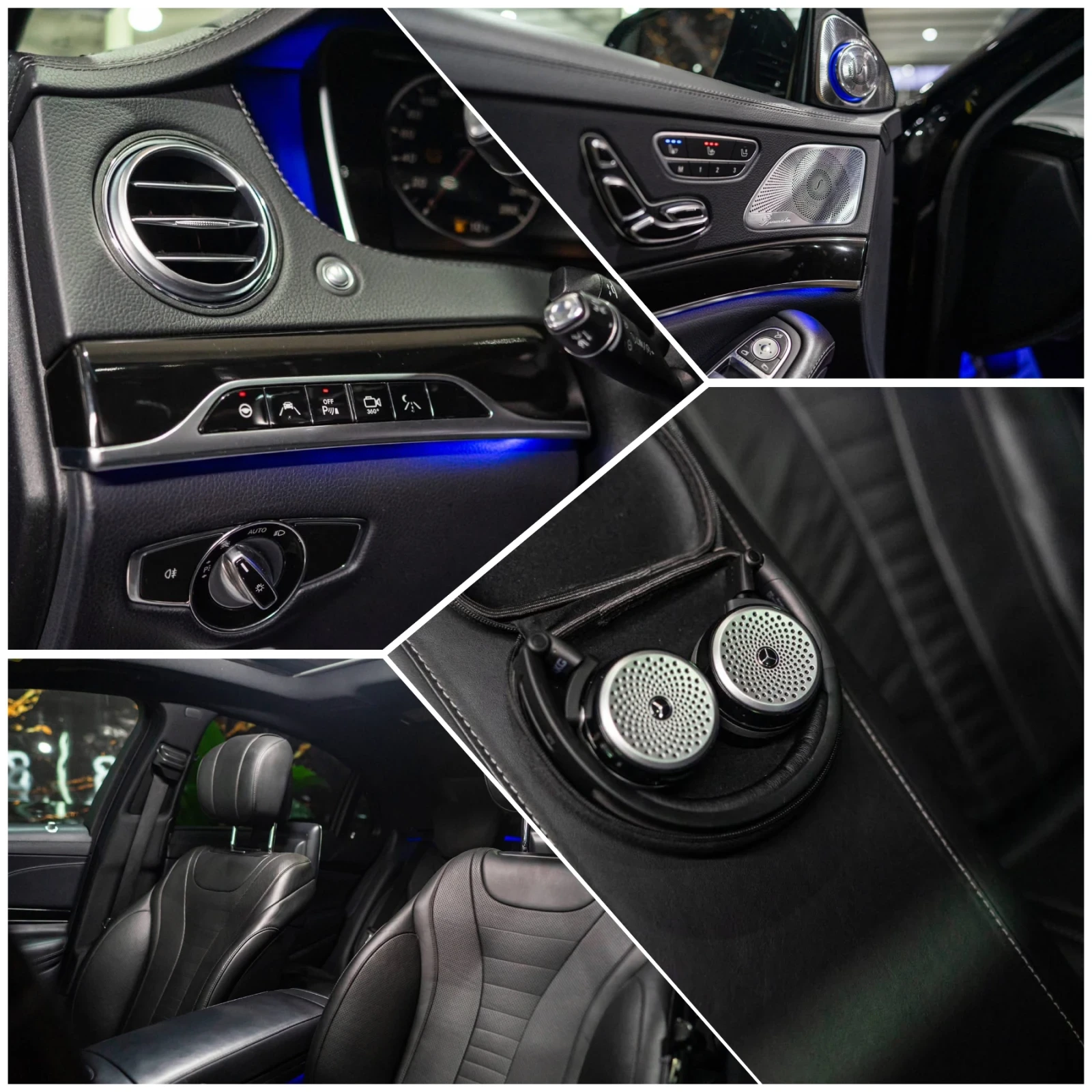 Mercedes-Benz S 350 D 4MATIC LONG FULL AMG LINE 3XTV BURM ������ 100% | Mobile.bg � ����������� 16