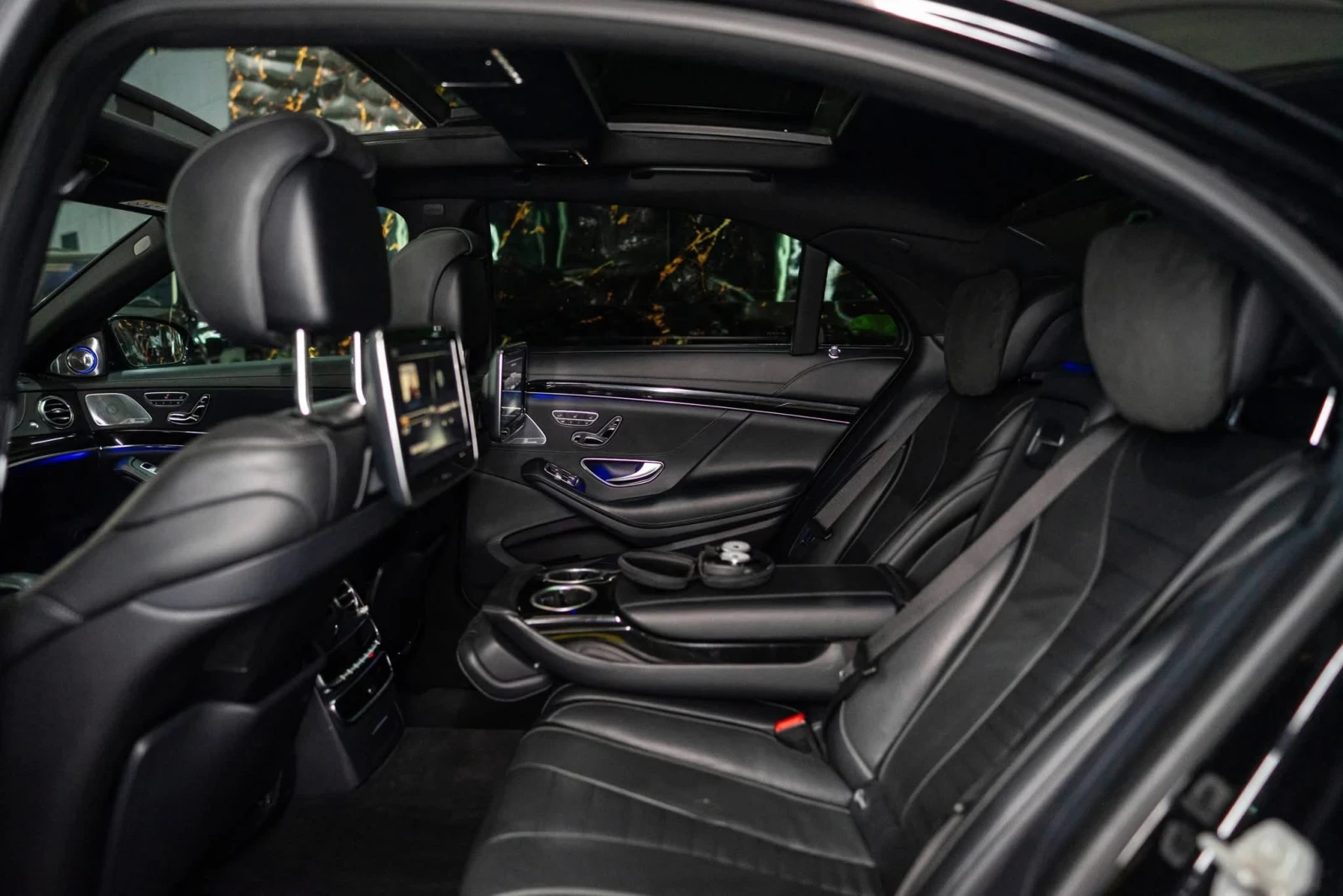 Mercedes-Benz S 350 D 4MATIC LONG FULL AMG LINE 3XTV BURM ������ 100% | Mobile.bg � ����������� 15