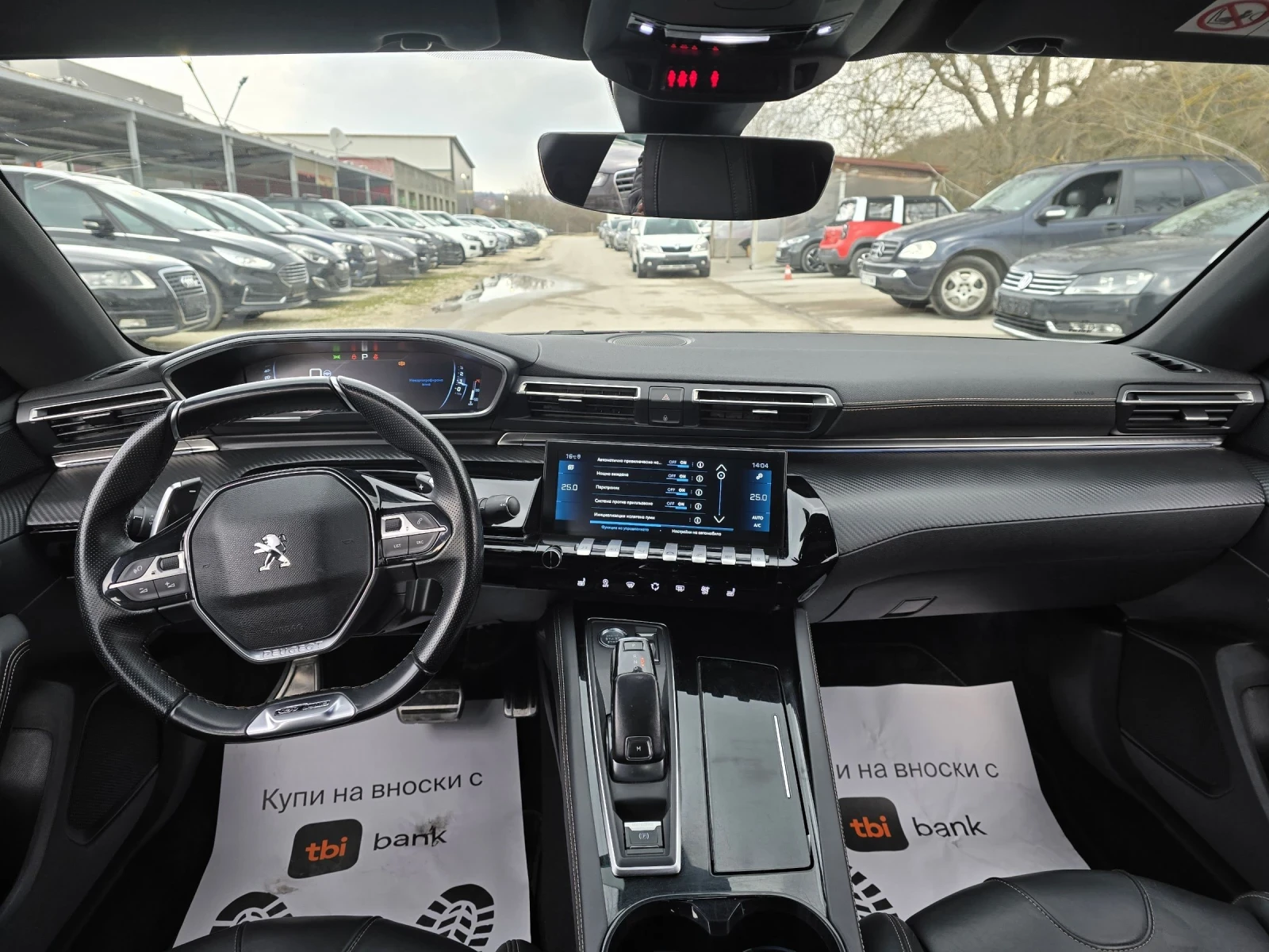 Peugeot 508 GT-Line Подгряване Масаж Кожа , снимка 15 - Автомобили и джипове - 53962898