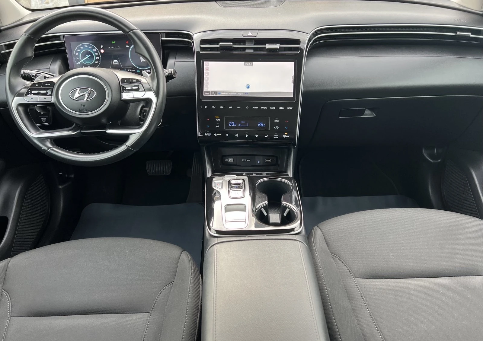 Hyundai Tucson 1.6 T-GDI * HYBRID *  230 hp | Mobile.bg   11