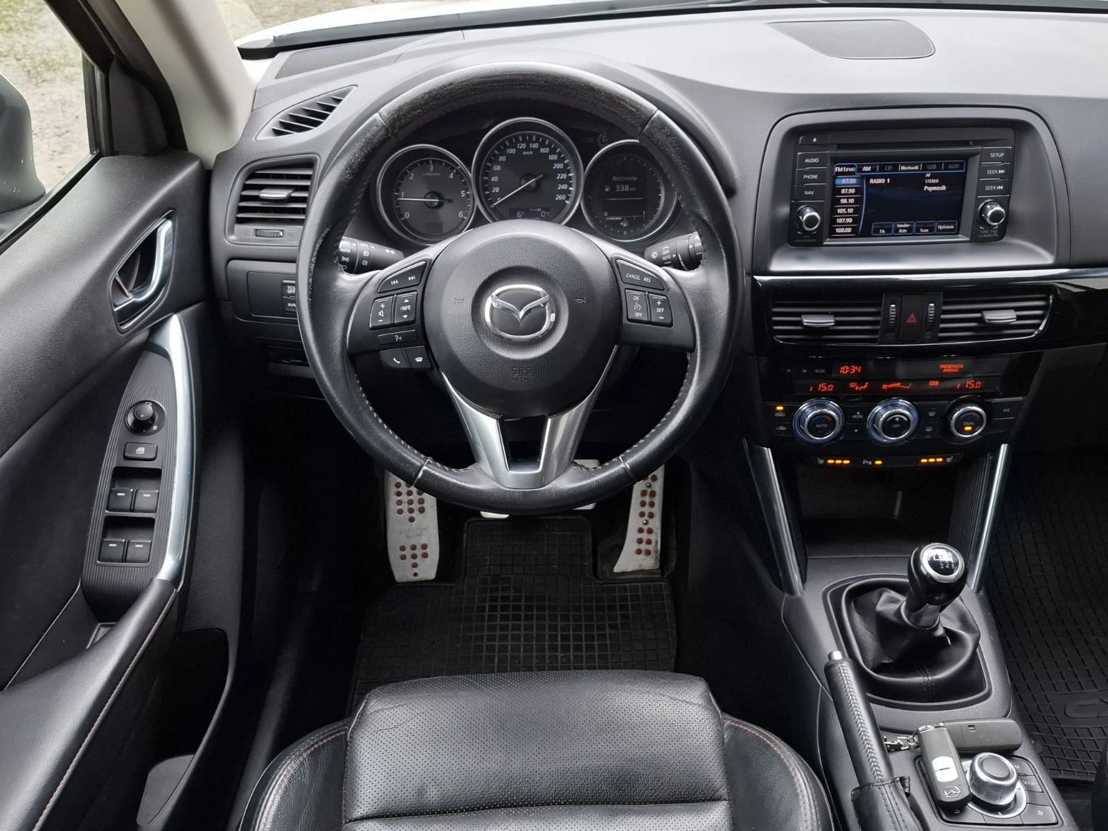 Mazda CX-5 2.2D AWD/6 скорости, снимка 9 - Автомобили и джипове - 54060354