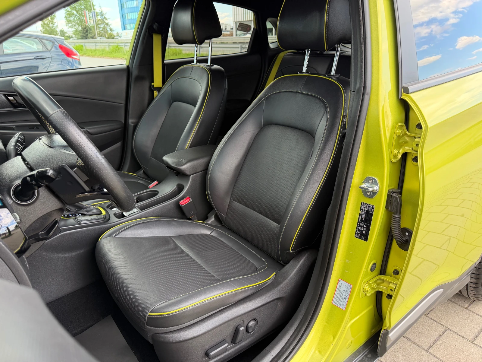 Hyundai Kona HIBRYD-АВТОМАТ-HEAD-UP-КАМЕРА-ПОДГРЕВ-KEYLESS-GO-, снимка 10 - Автомобили и джипове - 54977959