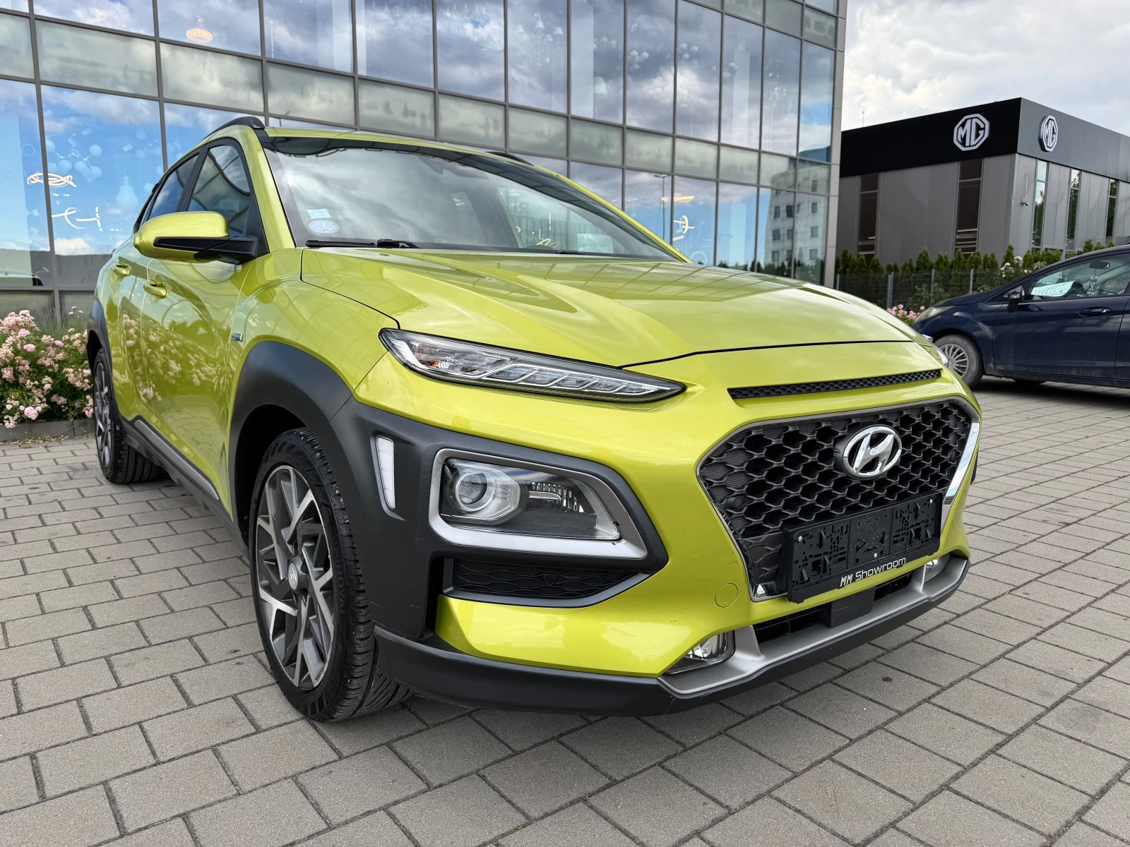 Hyundai Kona HIBRYD-АВТОМАТ-HEAD-UP-КАМЕРА-ПОДГРЕВ-KEYLESS-GO-, снимка 3 - Автомобили и джипове - 54977959