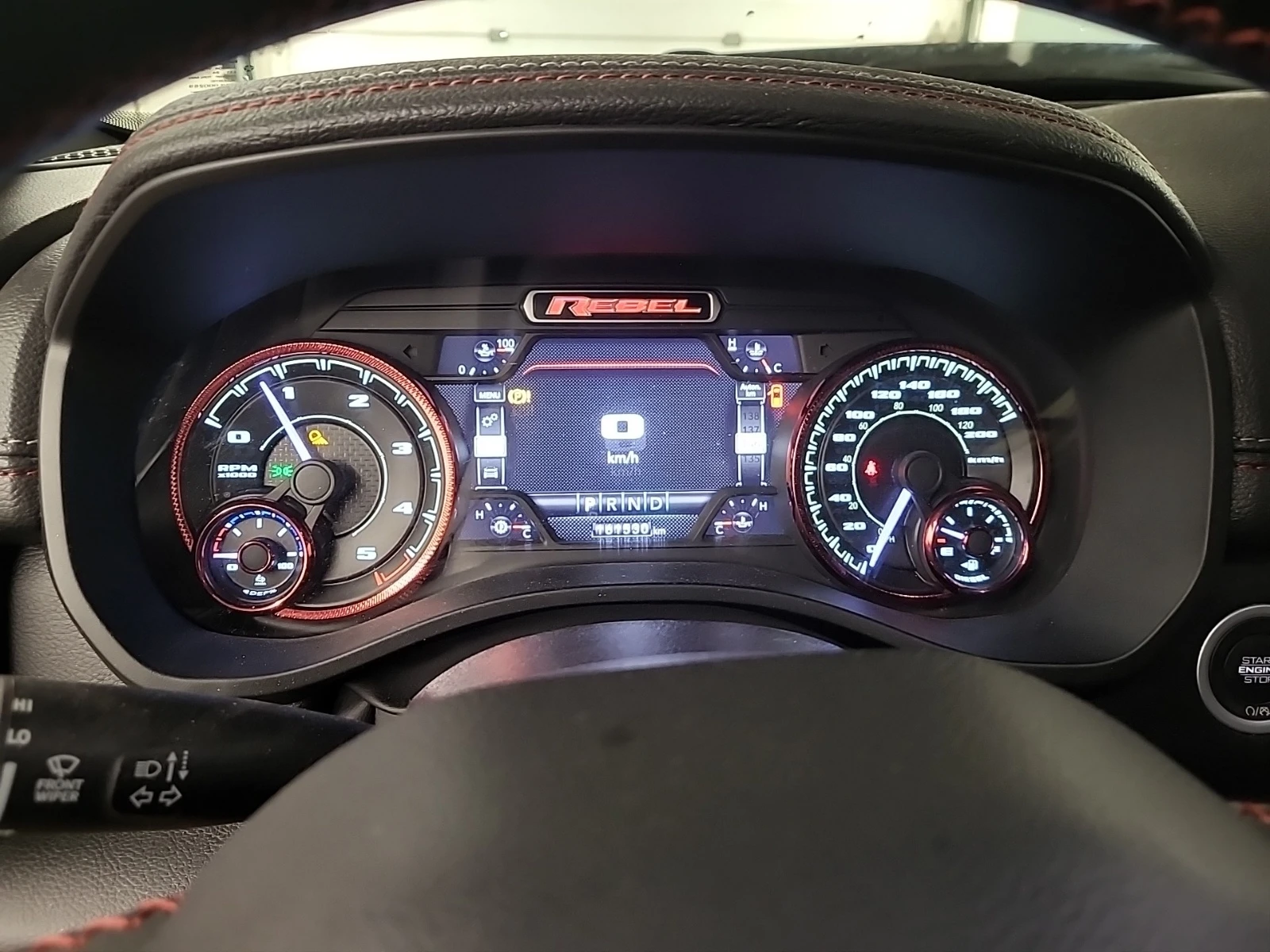 Dodge RAM 1500 REBEL CREW CAB 3.0 DIESEL * CARFAX * * АВТО КРЕДИТ, снимка 9 - Автомобили и джипове - 55164774