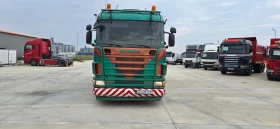 Scania R 164 Самосвал с кран 8x2, снимка 3