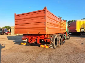 Scania R 164 Самосвал с кран 8x2, снимка 17