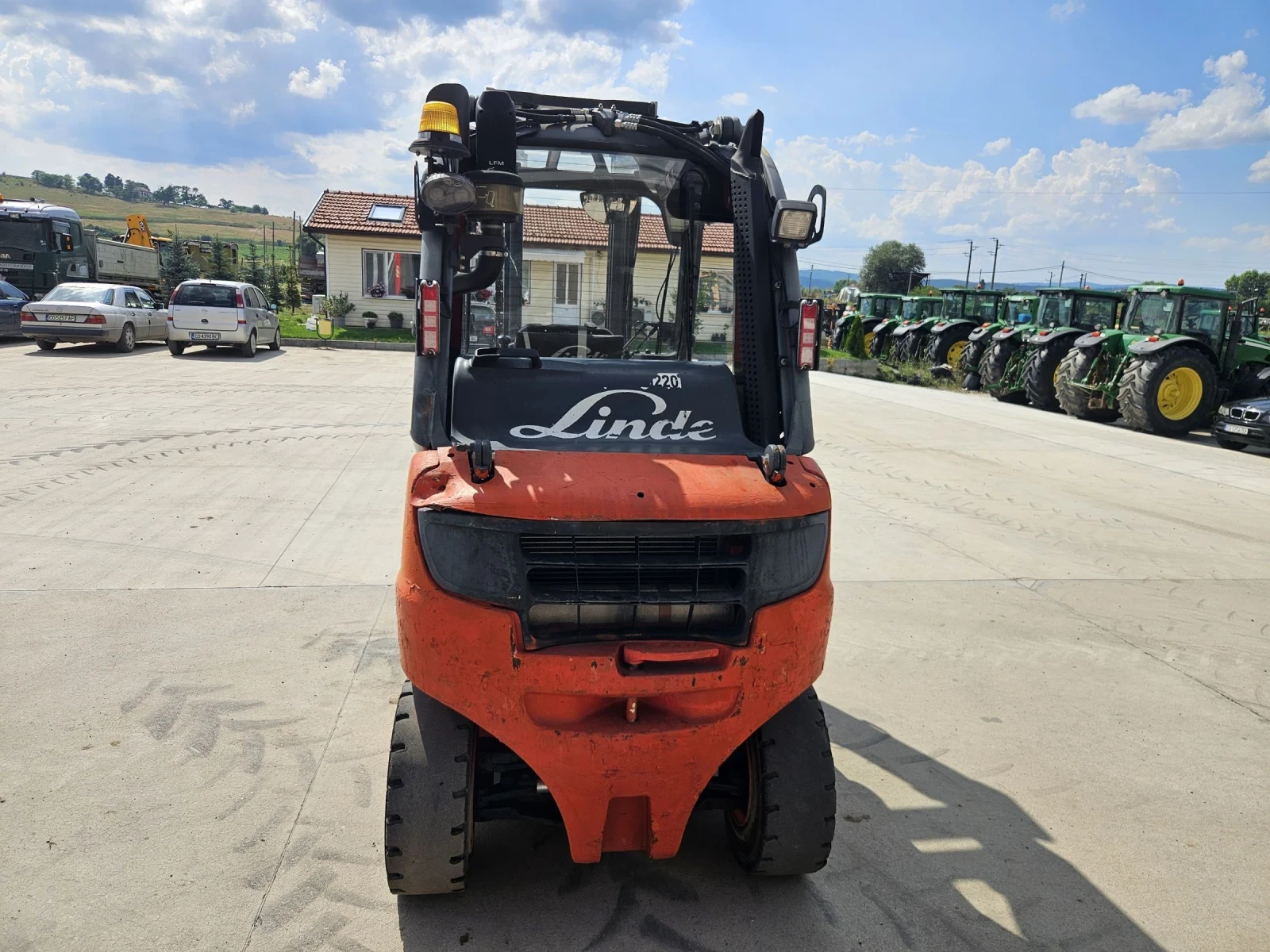 Мотокар Linde H25, снимка 3 - Индустриална техника - 54828444