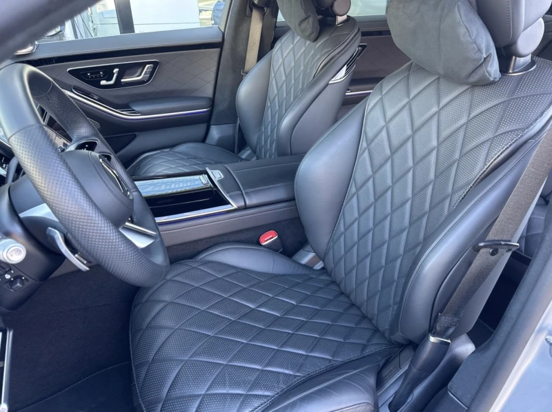 Mercedes-Benz S 400 d 4M Long AMG Line/360/3D Burmester/Head-up , снимка 7 - Автомобили и джипове - 53193391