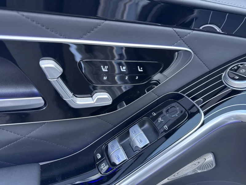 Mercedes-Benz S 400 d 4M Long AMG Line/360/3D Burmester/Head-up , снимка 9 - Автомобили и джипове - 53193391