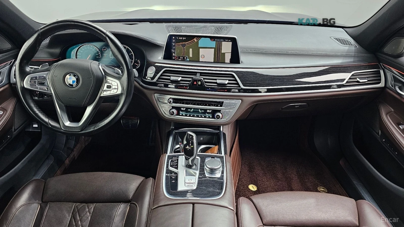 BMW 740 M-SPORT/HUD/360/DISTRONIC/XDRIVE, снимка 7 - Автомобили и джипове - 54814094