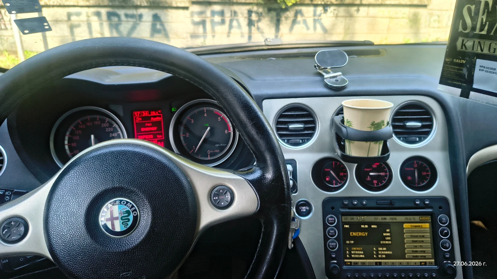 Alfa Romeo 159 sportwagon 1.9 jtd, снимка 8 - Автомобили и джипове - 55071541