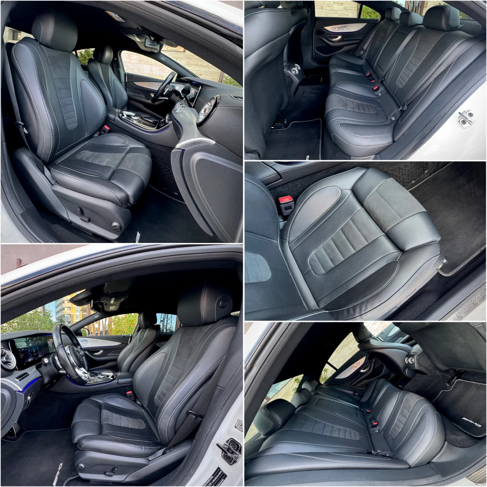 Mercedes-Benz CLS 400 9-G 4Matic AMG Distronic+ Multibeam 129хил.км, снимка 10 - Автомобили и джипове - 55955142