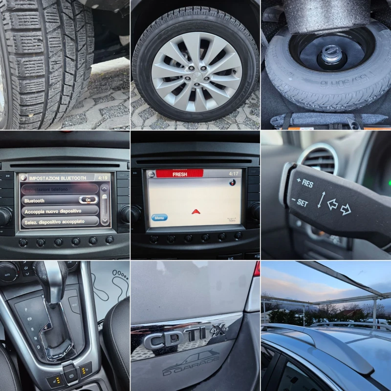 Opel Antara 2.2CDTI-163кс= АВТОМАТ= 106.000км= 4х4= FACE= NAVI, снимка 16 - Автомобили и джипове - 48492699