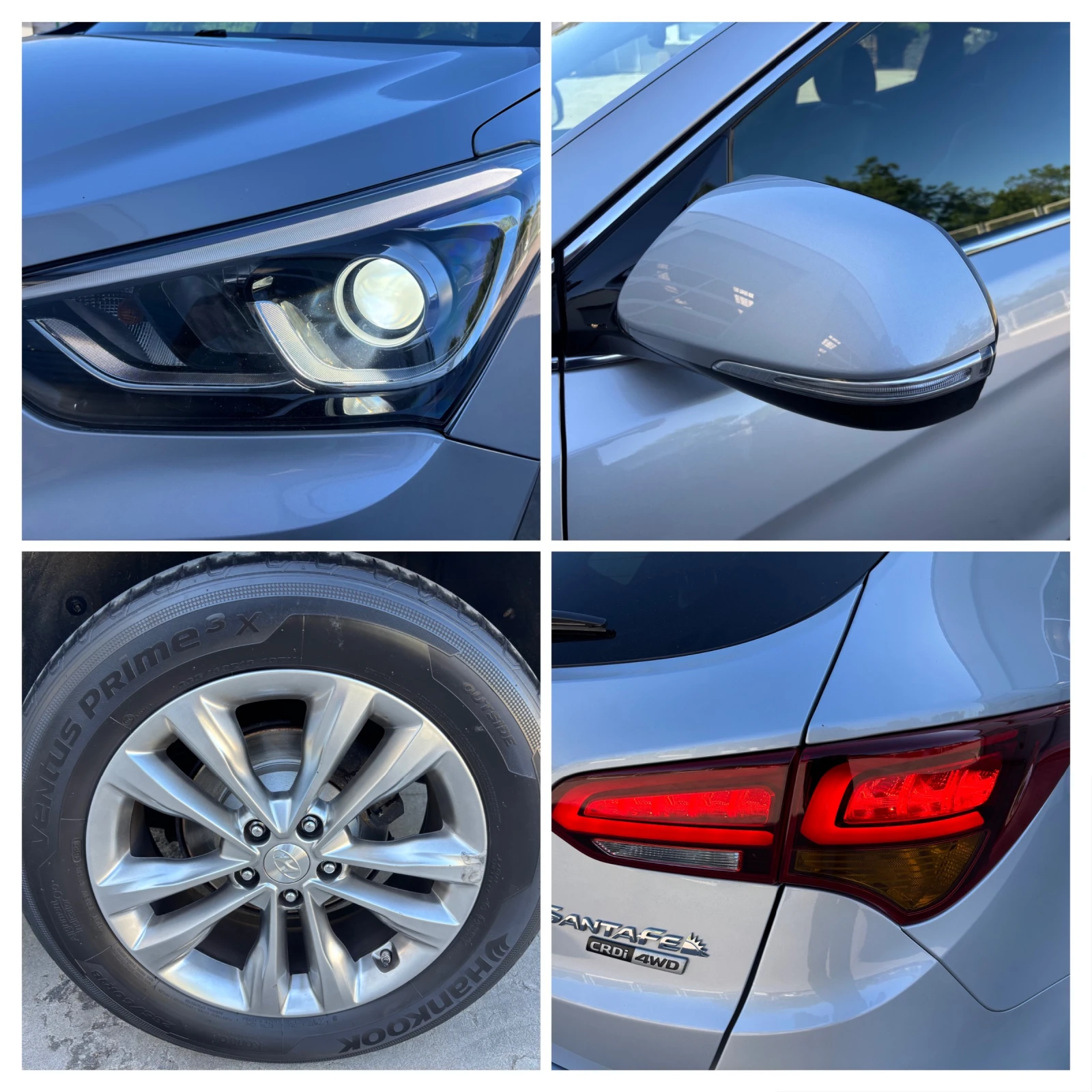 Hyundai Santa fe 2.2CRDI-4x4-FULLL* * * , снимка 16 - Автомобили и джипове - 54571270