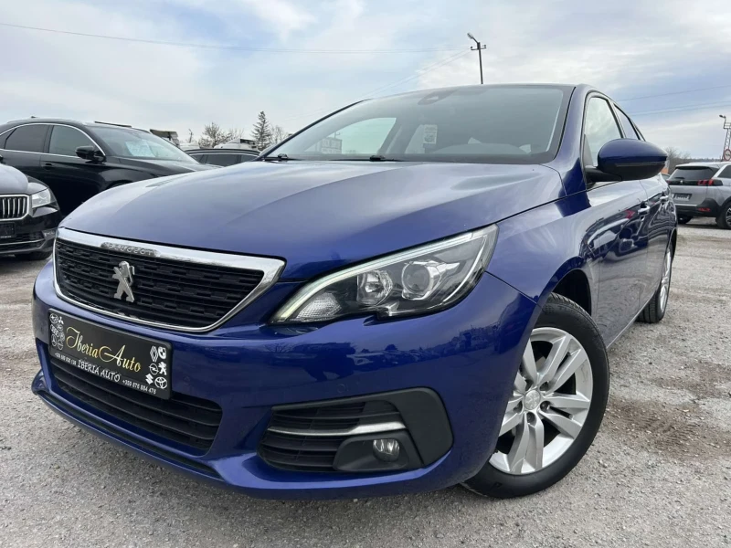 Peugeot 308 1.5 HDI 130 * EAT 8 * NAVI * LED * ACC * EURO 6 * , снимка 1 - Автомобили и джипове - 48681291