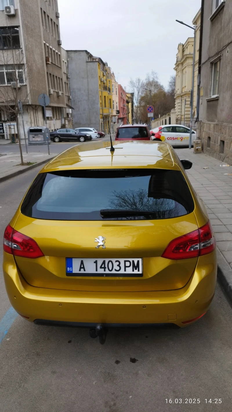 Peugeot 308 1.6 d 120к.с, снимка 4 - Автомобили и джипове - 49518621